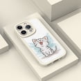 thumbnail image 4 of Moderno y protector: Funda de teléfono a prueba de golpes de goma TPU con estampado de dibujos animados creativos para la serie iPhone, 4 of 4