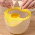 thumbnail image 4 of Less Than 5 Food Storage Filter Measuring Cup Baking Egg Bowl with Built In Filter Plate with Scale Food Large Capacity Heat Egg Liquid Mixing Cup Kitchen Gadget Accessories, 4 of 9