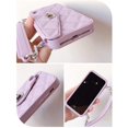 thumbnail image 3 of UnnFiko Wallet Case Compatiblewith iPhone XR, Pretty Luxury Bag Design, Purse Flip Card Pouch Cover Soft Silicone Case, 3 of 5
