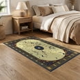 thumbnail image 2 of ODIKA Music Cd Note Disc Guitar Piano Keyboard Shape Motifs Border for Dining Room, Under Table, Home Office, Non-Slip Chair-Friendly, 2 of 7
