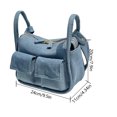 thumbnail image 4 of Bolsos Hombro para Mujer Denim Ladies Hobo Bag para Fin Semana (azul Oscuro), 4 of 8