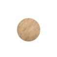 thumbnail image 4 of Taran Designs Lawrence Round Solid Wood End Table in Beige, 4 of 6