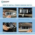 thumbnail image 7 of ECCPP Power Window Switch Fits for Chrysler 1999-2004 300M for Chrysler 1999-2001 LHS for Chrysler 2001-2004 Sebring 4 Door Sedan for Dodge 2001-2006 Stratus 4 Door Sedan, 7 of 7