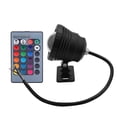 thumbnail image 4 of Waterproof Swimming Pool Light 5W RGB Outdoor Waterproof LED Swimming Pool Light Garden Lamp With Remote Controller Black 110-240V, 4 of 8