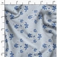 thumbnail image 2 of Soimoi Cotton Cambric Blue Fabric By the Yard - 42 Inch Wide - Florals Print Fabric - Elegant and Timeless Patterns for Fashion and Home Decor Printed Fabric, 2 of 6