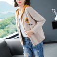 2022 Autumn and Winter New Korean Style Women‘s Large Size Hooded Short