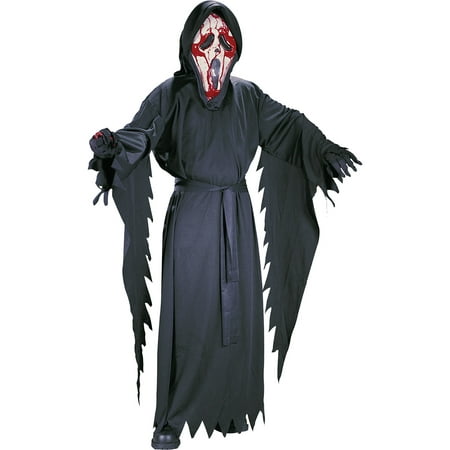 Bleeding Ghostface Scream Halloween Costume for Boys, Extra