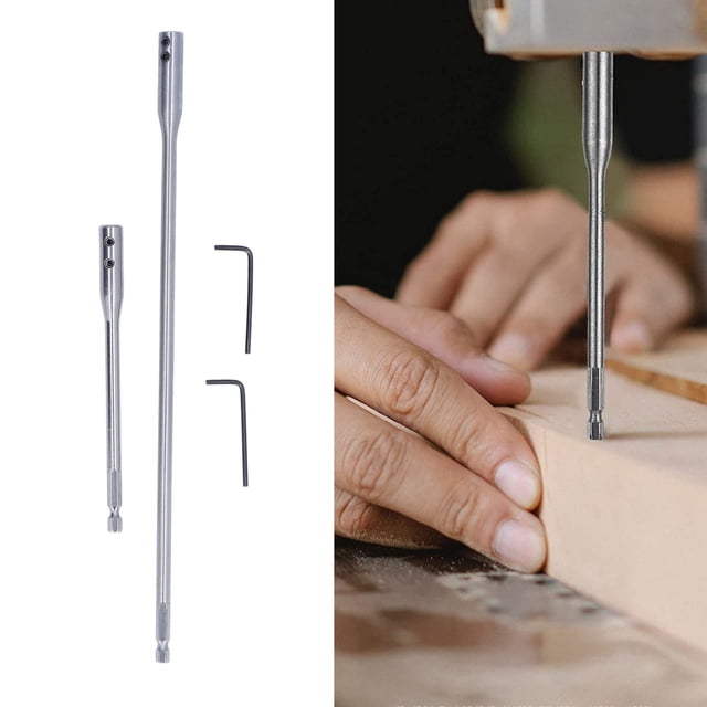 Extensiones de taladros ANGGREK hexagonal de broca de Acero con alto contenido de carbono 2 piezas