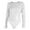 16Silver, variant on Crew Neck Bodysuit for Women Second-skin Feel Thong T-shirt Body Suits Tops