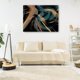 thumbnail image 3 of Cuadro Decorativo | Fine Art Tj | Resumen De Pinceladas De Arena Azul Por Dp Gallery - 112 x 147 cm, 3 of 4