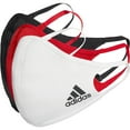 thumbnail image 2 of Adidas Unisex Face Covers Facemasks 3-Pack, Black/White/Red, Size S, HB7857, 2 of 2