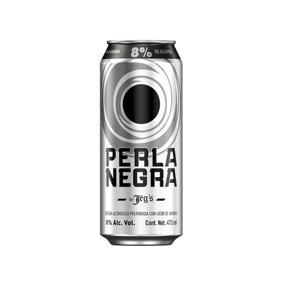 Bebida alcohólica preparada Perla Negra by Jeg´s 473ML