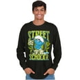 thumbnail image 5 of The Smurfs Kanji Street Scholar Men's Long Sleeve Tee T Shirt Brisco Brands L, 5 of 6