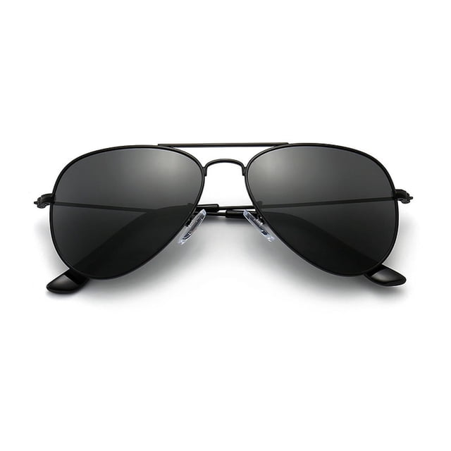 Gafas de sol polarizadas estilo aviador para niños, adolescentes y jóvenes, talla S