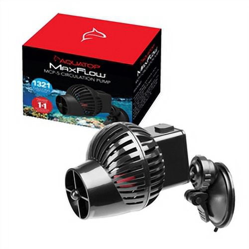 Aquatop MaxFlow Aquarium Circulation Pump 1,321GPH for Fish Tanks 50 to 125 gallons, MCP-5