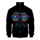 thumbnail image 3 of Chaqueta con cremallera y cuello alto 3D de Monkey Animel para hombre y mujer, chaqueta informal de manga larga, ropa de alta calidad, 3 of 5