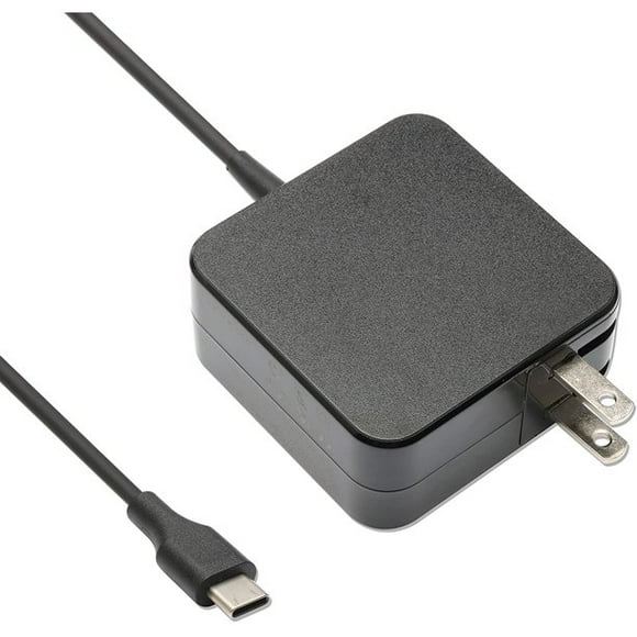45W USB-C AC Adapter Charger For Dell Chromebook 13 14 3380 Laptop Power Mains / Samsung Chromebook Plus Pro XE513C24 XE510C24 XE513C24 / Lenovo Chromebook c330 s330 c340 s340 100e 300e *Same Day Ship