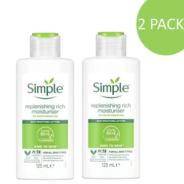 Simple Kind To Skin Replenishing Rich Moisturizer 125 ml Pack of 2