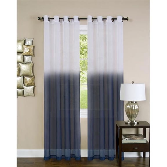 Essence Grommet Panel - 54 in. x 84 in. - Blue