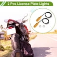 thumbnail image 2 of Luces de Placa de 2 Pcs Unique Bargains 12V Led para Automóvil Motocicleta Impermeable y a Prueba de Lluvia, 2 of 7