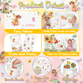 thumbnail image 3 of Laffact Fairy Party Gift Bags, 50Pcs Watercolor Floral Gifts Bags with Handle for Birthday Wedding Baby Shower, 3 of 5
