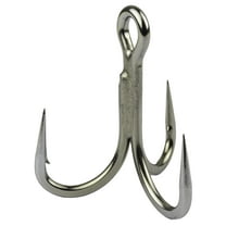 Mustad Jaw Lok Treble Hook, Size 2