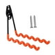 thumbnail image 4 of Estante de pared para raquetas de bádminton, gancho para colgar, soporte de exhibición, colgador de raquetas de tenis, estante de almacenamiento para Naranja, 4 of 8