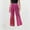 Hot Pink, variant on Sentmoon Hiking Pants Girls Elastic High Waist Palazzo Pants Flare Leg Sequin Straight Wide Leg Workout Pants Lightweight Child for Weekend Outings Black 4 Years