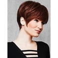 thumbnail image 3 of HairDo Short Textured Pixie Cut Wig Color SS25 Ginger Blonde Wigs 5" Length Boy Cut Tapered Layers Bangs Tru2Life Heat Friendly Synthetic, 3 of 7