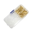 thumbnail image 4 of Kenally 200 Pieces Female/Male Copper Crimp Terminal Wear-resistant High Connectors Safety Lightweight Wire Set Electric Strength Type2 NO2, 4 of 6