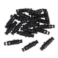 thumbnail image 2 of veasfak 20 Piece Plastic Double Head Toggle Spring Stop String Cord Locks DIY Findings, 2 of 6