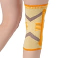 thumbnail image 3 of Elastic Knit Knee Sleeve Shockproof Patella Knee Brace with Spring Stabilizers for Basketball Running Cycling, 3 of 9