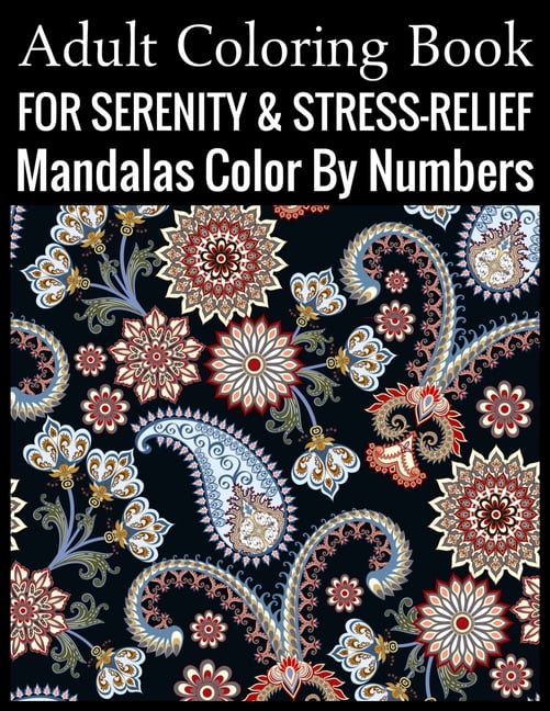 Download Adult Coloring Book For Serenity & Stress-Relief Mandalas ...