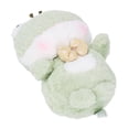 thumbnail image 5 of Plush Toy 25cm Green Crown Frog Pacification Stuffed Toy Children Birthday Party Doll Gift, 5 of 5