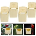 thumbnail image 2 of Shisuyan 5Pcs Parakeet Nesting Box Bird Nest Breeding Box Cockatiel Parrot Bird Nest Box Nesting Box, 2 of 9