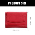 thumbnail image 2 of unbranded Billetera Roja Para Mujer Con Rfid Y Espacio Para Tarjetas Y Efectivo, 2 of 6