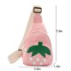 thumbnail image 3 of Bolso de pecho de fresa para niños de 3-11 años, Bolso rosa de fresa para niños, 3 of 9