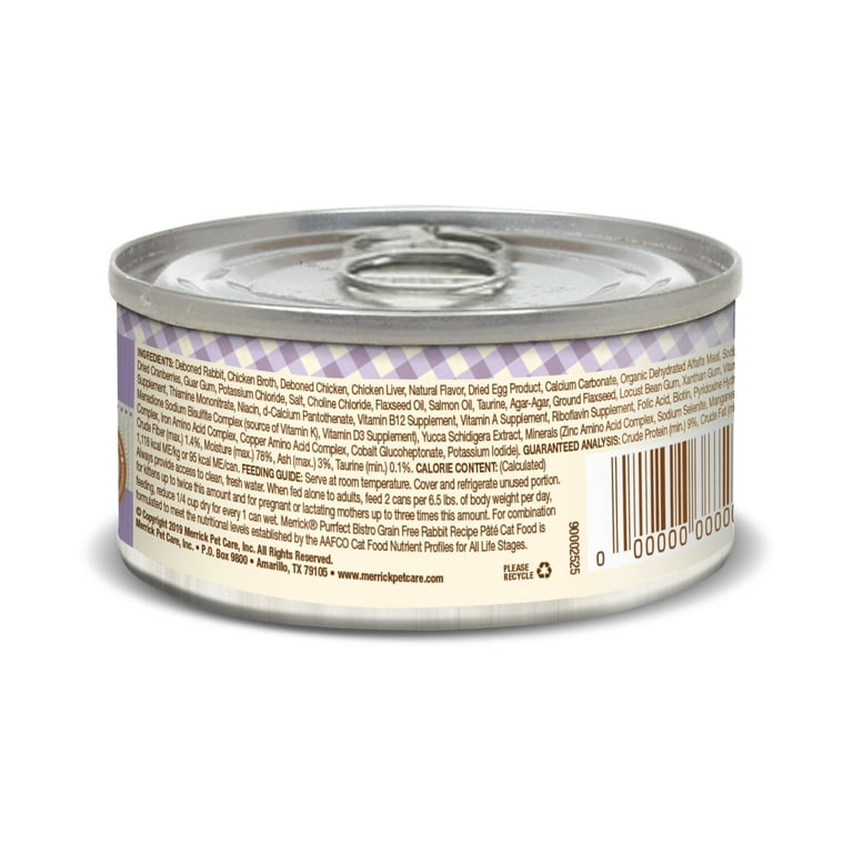 Merrick rabbit cat food sales