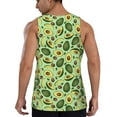 thumbnail image 3 of Haiem Avocado With Seeds Men Workout Tank Top Gym Bodybuilding Sleeveless Muscle T Shirts Athletic Tank Breathable Workout Shirt-4X-Large, 3 of 9