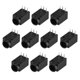 thumbnail image 1 of Conector de enchufe de alimentación DC-003A 3.5mmx1.3mm 3Pin hembra 10pcs, 1 of 4