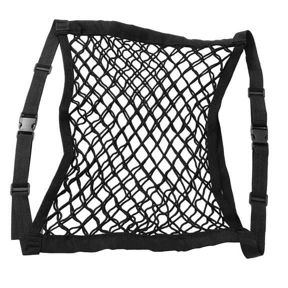 Phenofice Car Organizer Net for Front Passenger Seat, Polypropylene and Latex Material, Storage Accessory for Vehicles