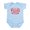 Sky Blue, variant on CafePress - Vegas Baby Infant Bodysuit - Baby Light Bodysuit, Size Newborn - 24 Months