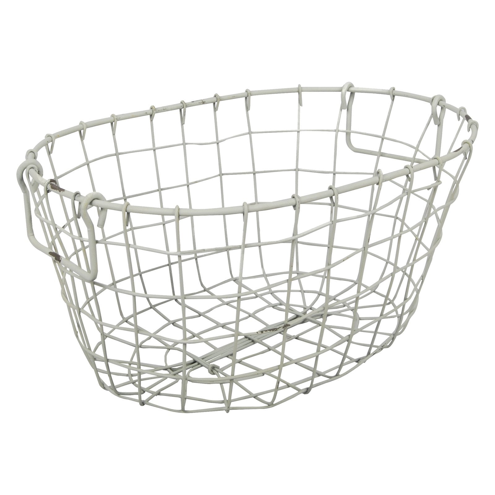 A and B Home Grafton Oval Wire Basket