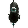 thumbnail image 6 of Bladerunner Ice by Rollerblade Micro XT Ice Girl's Adjustable Ice Skates, Black/Light Teal, 6 of 6