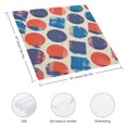 thumbnail image 3 of Nawy Fruit Cartoon Floral Pattern Cloth Napkin Reusable Home Decor 6 PCS, 3 of 7