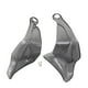 thumbnail image 2 of Extensiones de protección para manos, protector para manillar de motocicletas deportivas, accesorios para motocross Gris, 2 of 9