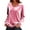 02#Pink, variant on Velvet Sweatshirt Women V Neck Long Sleeve Casual Pullover Soft Warm Shirts Velvet Tops Fall Outfits for Women Blue L