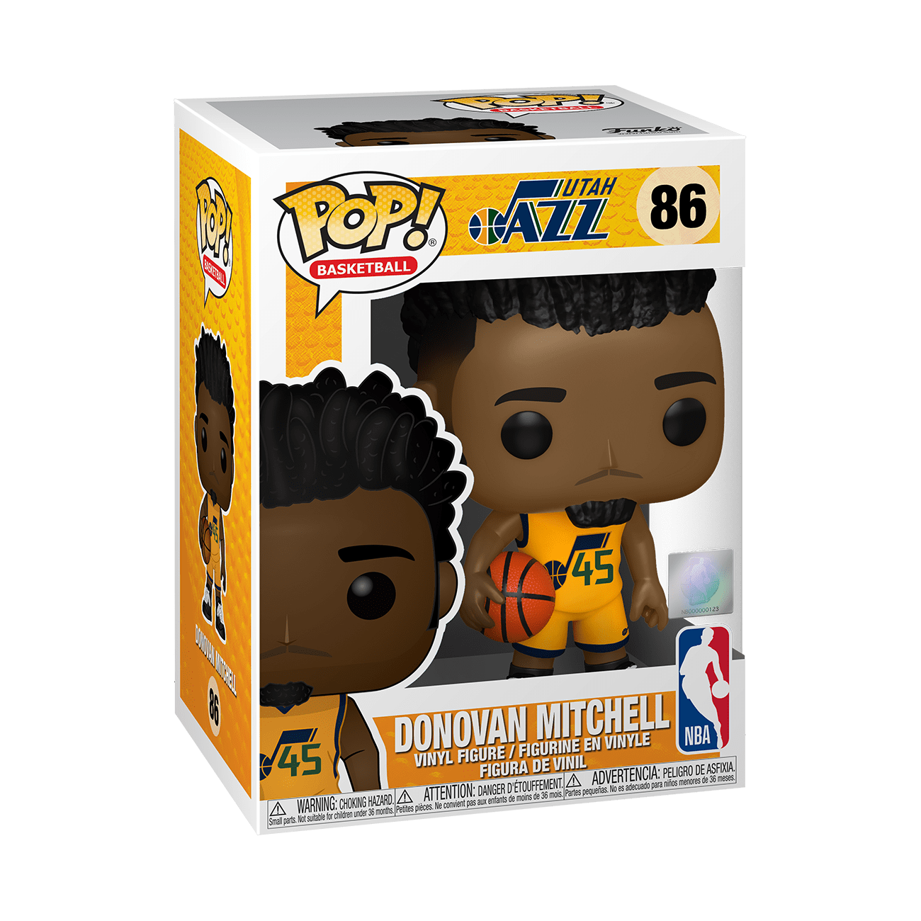 Funko POP! NBA: Utah Jazz - Donovan Mitchell (Alternate)