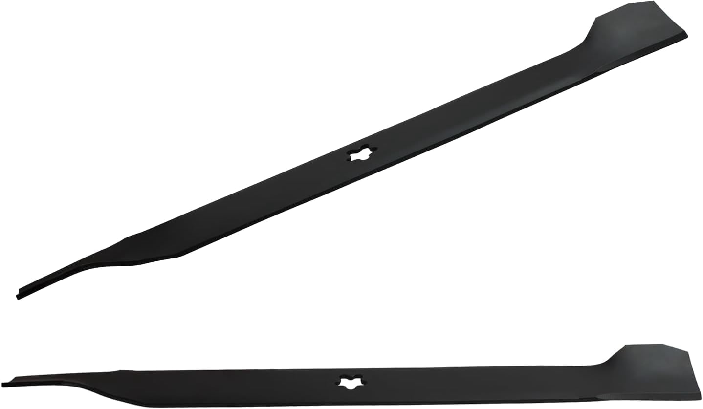 (2 Pack) Replacement High Lift Lawn Mower Blades for Craftsman Husqvarna Poulan 127843 138498 138971 532127843 532138498 532138971, Fits Craftsman LT1000 DYT4000, Husqvarna YTH18542 42” Deck Mower