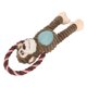 thumbnail image 5 of Dog Plush Toy Braiding Rope Teeth Grinding Cleaning Dog Squeaky Toys for Dogs Puppy Monkey, 5 of 5